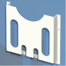 Карман для документации, пластиковый, 222x230x30 мм Карман для документации, пластиковый, 222x230x30 мм