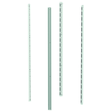 Стойки вертикальные, В=1200мм, без дополнительных креплений, 4шт RAL7035