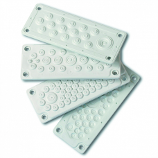 Кабельный ввод FL13, пластик V0 UL94, IP55, +130 - 40, 10 отверстий