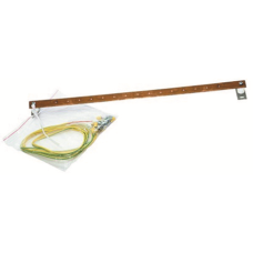 Медная шина заземления 19"