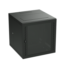 Шкаф телекоммуникационный навесной,16U (800х600х650) дверь стекло, RAL9005