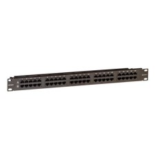 Патч-панель телефонная 19",1U,CAT3, 50 портов RJ45