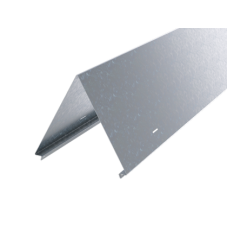 Крышка двускатная 500, L1500, цинк-ламел