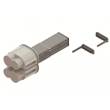 Питающий элемент + заглушка, тип 1, Cu, 6P, 40A Питающий элемент + заглушка, тип 1, Cu, 6P, 40A