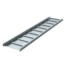 Лоток листовой неперфорированный 80х200, лонжерон 1,5 мм, L 6 м, горячий цинк