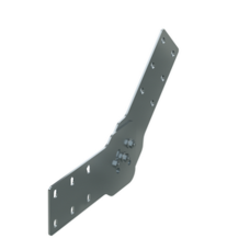 Соединитель шарнирный вертикальный H 150 мм, цинк-ламельный (аналог горячеоцинкованный)