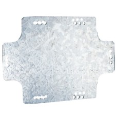 Монтажная пластина из оцинк. стали 161х121х1,3мм, для коробок 190х140мм Монтажная пластина из оцинк. стали 161х121х1,3мм, для коробок 190х140мм