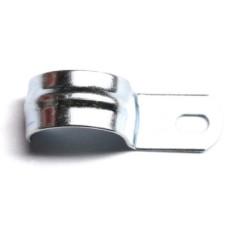 Держатель оцинкованный односторонний, д.25 - 26мм (розница) Держатель оцинкованный односторонний, д.25 - 26мм (розница)