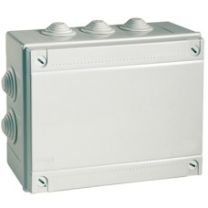 Коробка ответвит. с 12 кабельными вводами д.40мм, IP55, 380х300х120мм