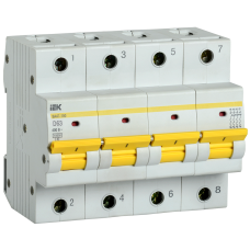 Авт. выкл. ВА47-150 4Р 63А 15кА х-ка D IEK Авт. выкл. ВА47-150 4Р 63А 15кА х-ка D IEK