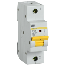 Авт. выкл. ВА47-150 1Р 100А 15кА х-ка C IEK