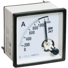 Амперметр Э47 600/5А кл. точн. 1,5 96х96мм Амперметр Э47 600/5А кл. точн. 1,5 96х96мм