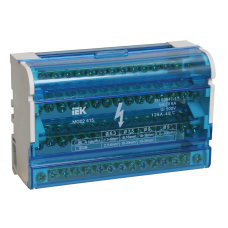 Шины на DIN-рейку в корпусе (кросс-модуль) ШНК 4х15 3L+PEN ИЭК