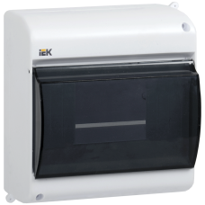 Бокс с прозр.крышкой КМПн 2/4 для 4-х авт.выкл.наружн.уст. ИЭК Бокс с прозр.крышкой КМПн 2/4 для 4-х авт.выкл.наружн.уст. ИЭК