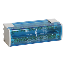 Шины на DIN-рейку в корпусе (кросс-модуль) ШНК 2х15 L+PEN ИЭК
