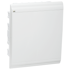 Бокс ЩРВ-П-24 модуля встраив.пластик IP41 PRIME белая дверь Бокс ЩРВ-П-24 модуля встраив.пластик IP41 PRIME белая дверь