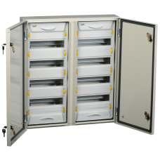 Корпус металлический ЩРн-2x48з-1 У2 IP54 PRO
