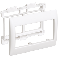 Рамка и суппорт для К.К. "Праймер" на 4 модуля, 60 мм белый IEK Рамка и суппорт для К.К. "Праймер" на 4 модуля, 60 мм белый IEK