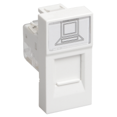 РКИ-10-00-П Розетка информационная RJ-45 UTP кат.5e (на 1 модуль) ПРАЙМЕР белая IEK РКИ-10-00-П Розетка информационная RJ-45 UTP кат.5e (на 1 модуль) ПРАЙМЕР белая IEK
