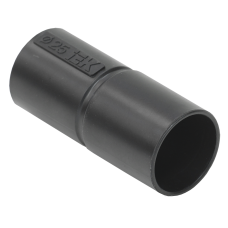 Муфта труба-труба GI25G IEK черный