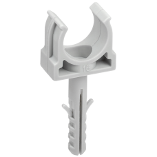 Держатель с защёлкой и дюбелем CT16 (без винта) IEK