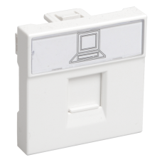 РКИ-20-00-П Розетка информационная RJ-45 UTP кат.5e (на 2 модуля) ПРАЙМЕР белая IEK РКИ-20-00-П Розетка информационная RJ-45 UTP кат.5e (на 2 модуля) ПРАЙМЕР белая IEK