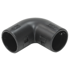 Поворот открывающийся на 90гр. CI25G IEK черный