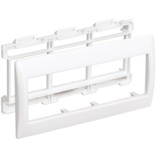 Рамка и суппорт для К.К. "Праймер" на 6 модулей, 60 мм белый IEK Рамка и суппорт для К.К. "Праймер" на 6 модулей, 60 мм белый IEK