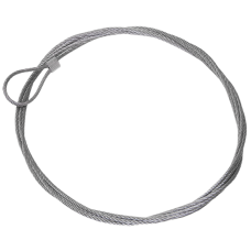 Стальной трос с петлей 10 м.