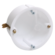 Коробка КМ40021 установочная d65х45мм для полых стен (с саморезами и мет. лапками)