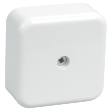 Коробка КМ41206-01 распаячная для о/п 50х50х20 мм белая (4 клеммы 3мм2)