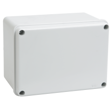 Коробка КМ41261 распаячная для о/п 150х110х85 мм IP44 (RAL7035, гладкие стенки)