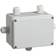 Коробка КМ41331 распаячная для о/п 150х110х85 мм IP55 (RAL7035, гермовводы PG11 5 шт)