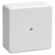 Коробка КМ41222 распаячная для о/п 100х100х44 мм белая (6 клемм 6мм2)