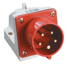 Вилка 515 стац.3Р+РЕ+N16А 380В IP44 ИЭК