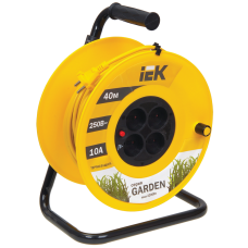 Катушка УК40 с т/з 4 места 2Р/40м 2х1,0 мм2 "Garden"