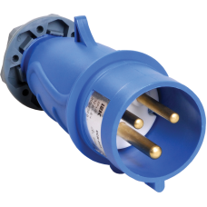 Вилка переносная ССИ-023 32А-6ч/200-250В 2Р+РЕ IP44 MAGNUM ИЭК