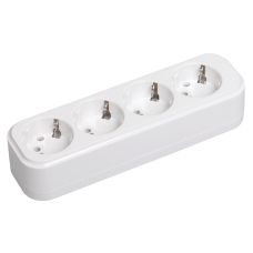 Розетка переносная разб. К04 4 места CLASSIC IEK Розетка переносная разб. К04 4 места CLASSIC IEK