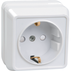 РСш20-3-ОБ Розетка 1местн. c з/к с защ.штор. 16А откр.уст. ОКТАВА (белый) РСш20-3-ОБ Розетка 1местн. c з/к с защ.штор. 16А откр.уст. ОКТАВА (белый)