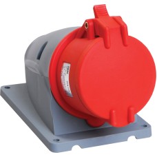 Розетка стационарная ССИ-124 32А-6ч/380-415В 3Р+РЕ IP44 MAGNUM ИЭК