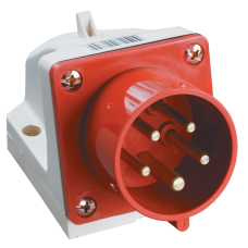 Вилка 525 стац.3Р+РЕ+N 32А 380В IP44 ИЭК