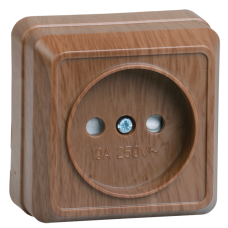 РСш20-2-ОД Розетка 1местн. без з/к с защ.штор.10А откр.уст. ОКТАВА (дуб) РСш20-2-ОД Розетка 1местн. без з/к с защ.штор.10А откр.уст. ОКТАВА (дуб)