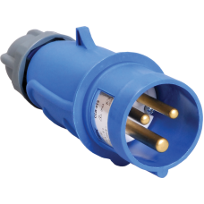 Вилка переносная ССИ-013 16А-6ч/200-250В 2Р+РЕ IP44 MAGNUM ИЭК