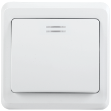 ВС10-1-1-ВБ Выключатель 1кл 10А с инд. ВЕГА (белый) IEK ВС10-1-1-ВБ Выключатель 1кл 10А с инд. ВЕГА (белый) IEK