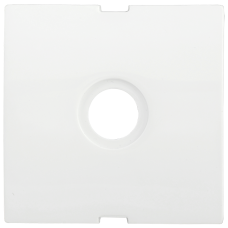 НTV-1-ББ Накладка TV проходн./оконечн. BOLERO белый IEK