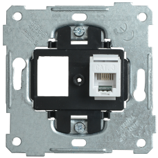 РТ12-1-Б Розетка телефонная RJ12 BOLERO IEK РТ12-1-Б Розетка телефонная RJ12 BOLERO IEK
