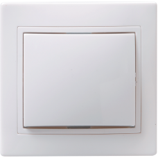 ВСк10-1-0-КБ Выключатель 1кл кноп. 10А КВАРТА (белый) ВСк10-1-0-КБ Выключатель 1кл кноп. 10А КВАРТА (белый)