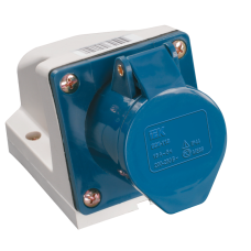 Розетка 123 стационарная 2Р+РЕ 32А 220В IP44 ИЭК Розетка 123 стационарная 2Р+РЕ 32А 220В IP44 ИЭК