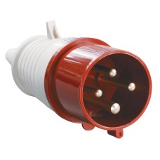Вилка 024 3Р+РЕ 32А 380В IP44 ИЭК Вилка 024 3Р+РЕ 32А 380В IP44 ИЭК