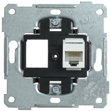 РK11-1-Б Розетка компьютерная RJ45 Cat6 BOLERO IEK РK11-1-Б Розетка компьютерная RJ45 Cat6 BOLERO IEK